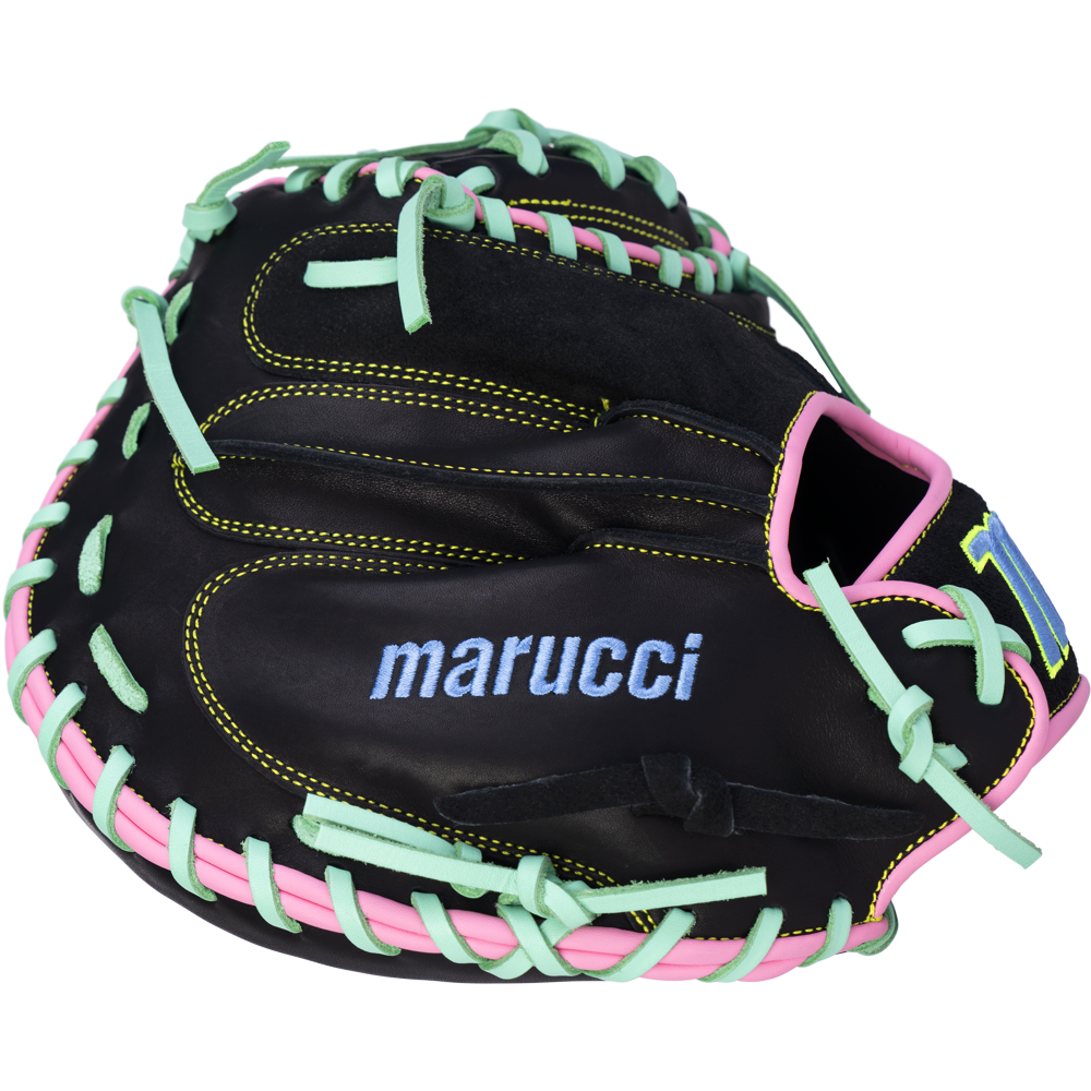 Marucci Oxbow 235C1 33.5" Baseball Catcher's Mitt: MFG4OX235C1-BK/RO