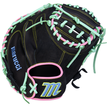 Marucci Oxbow 235C1 33.5" Baseball Catcher's Mitt: MFG4OX235C1-BK/RO