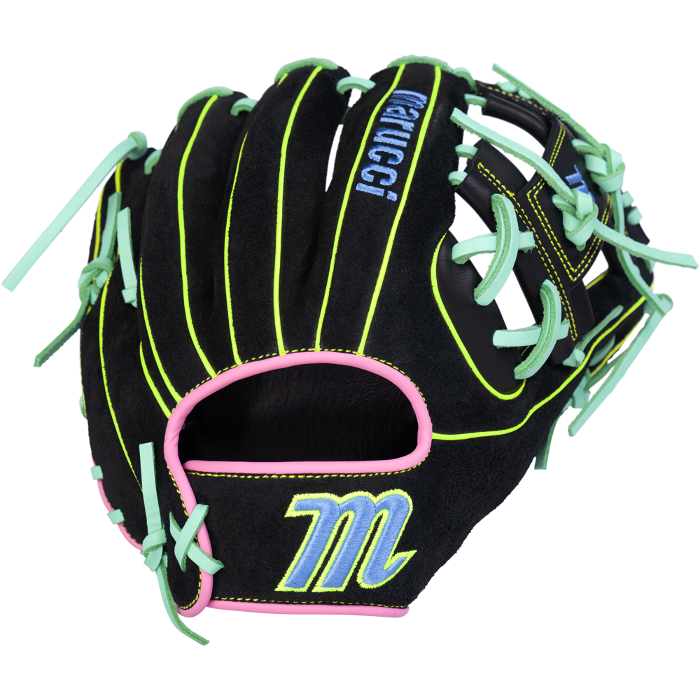 Marucci Oxbow 43A2 11.5" Baseball Glove: MFG4OX43A2-BK/RO