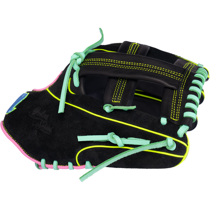 Marucci Oxbow 44A4 11.75" Baseball Glove: MFG4OX44A4-BK/RO