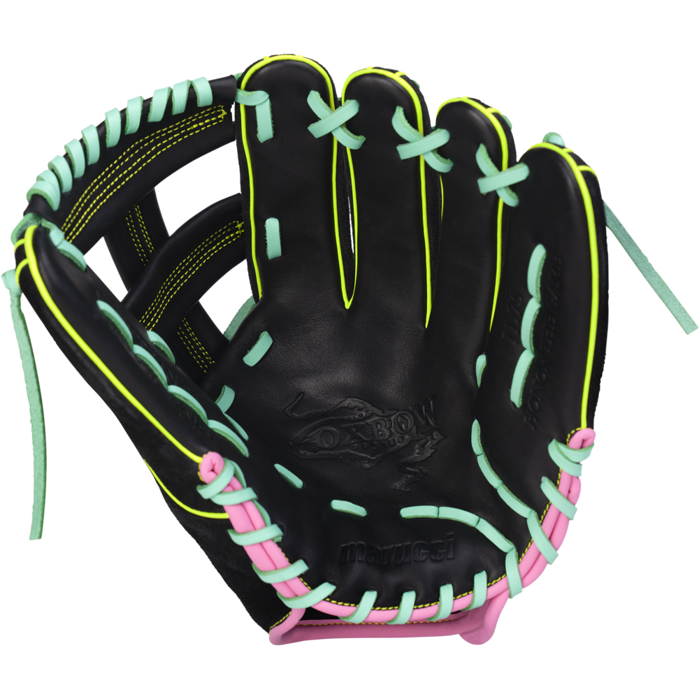 Marucci Oxbow 44A4 11.75" Baseball Glove: MFG4OX44A4-BK/RO