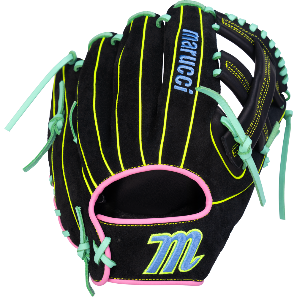 Marucci Oxbow 44A4 11.75" Baseball Glove: MFG4OX44A4-BK/RO