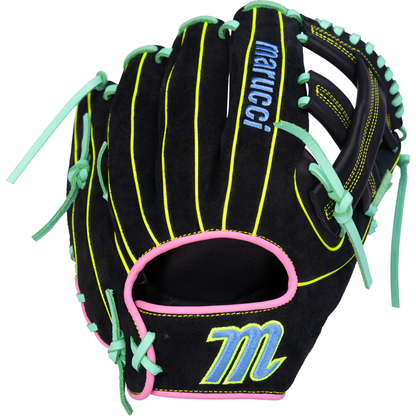 Marucci Oxbow 44A4 11.75" Baseball Glove: MFG4OX44A4-BK/RO