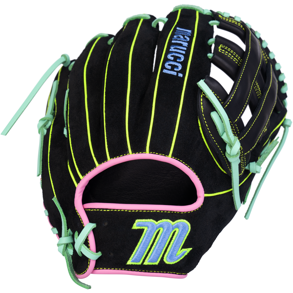 Marucci Oxbow 45A3 12" Baseball Glove: MFG4OX45A3-BK/RO