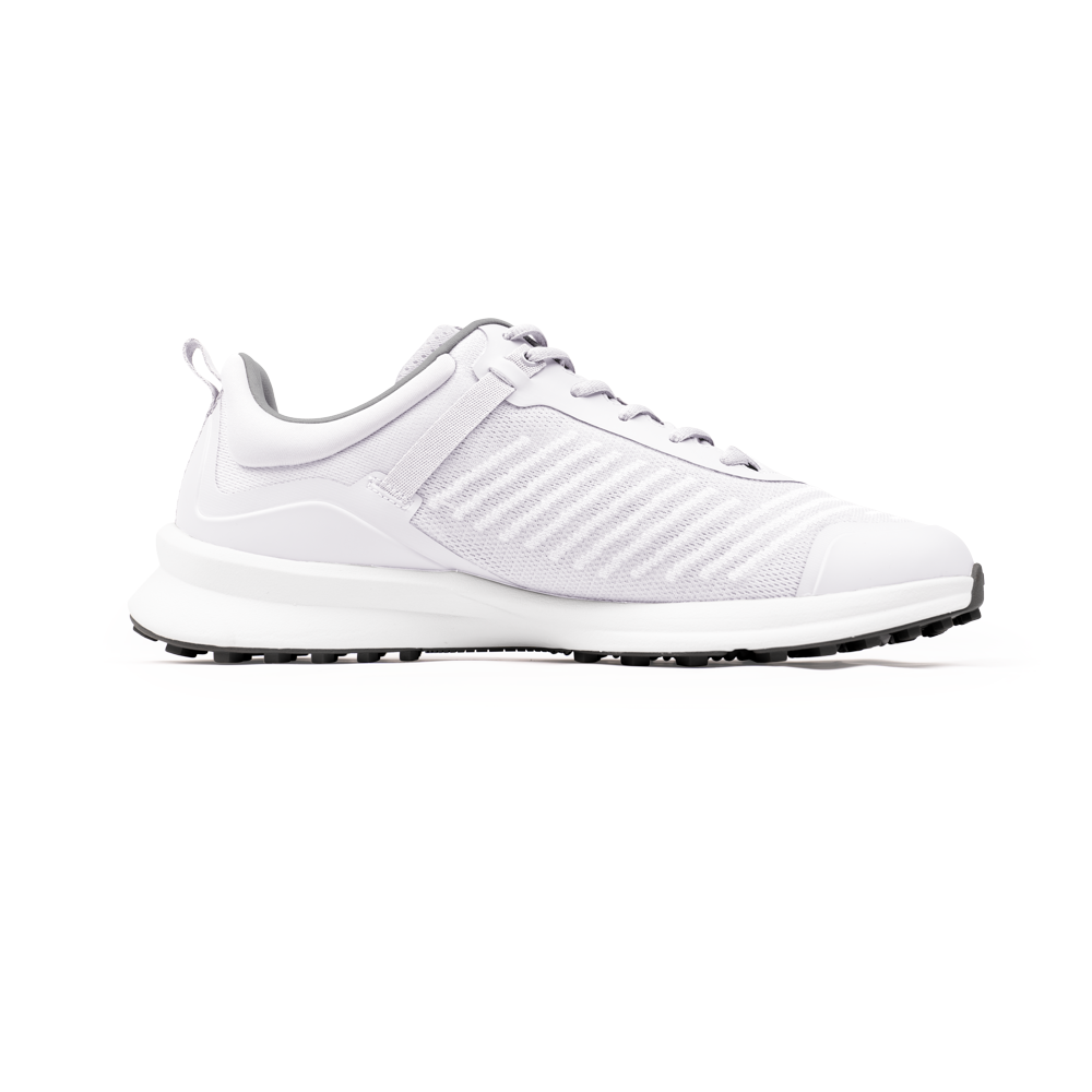 The Marucci CFT Turf Shoes: MFWCTT feature a textured knit upper, white laces, and a thick cushioned sole with a traction rubber outsole. Shown in side profile on a plain white background.