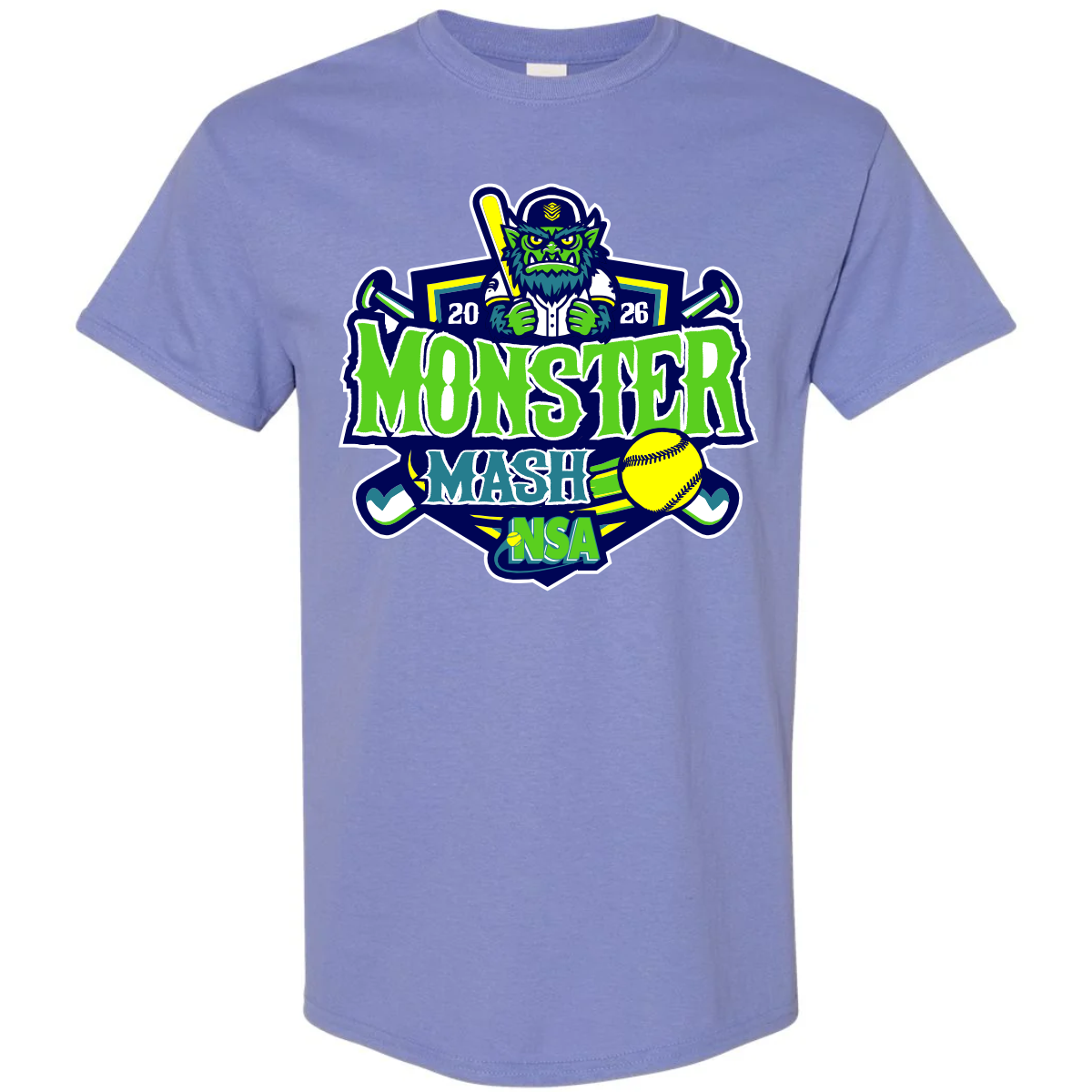 2026 NSA Monster Mash Fastpitch Tournament Shirt