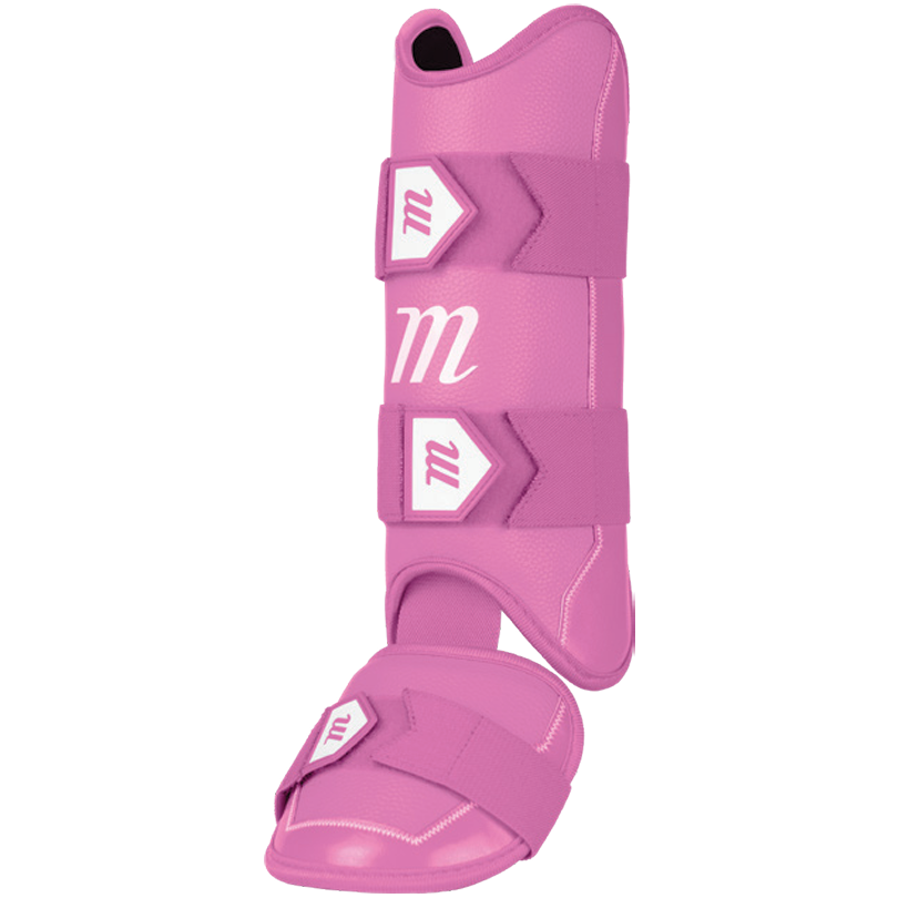 The Marucci D-FLX D30 Leg Guard (MPDXLG) by Marucci offers shock-absorbing protection and support for your horse’s leg and hoof, with three adjustable straps and white M logos.
