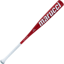 A 2025 Marucci CATX2 (-5) 2 5/8" USA Baseball Bat (MSBCX25USA) in red with a white grip and bold white Marucci branding on the barrel, displayed against a plain white background.