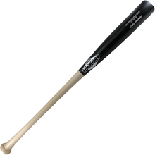 The Old Hickory Mike Trout MT27 Steel Pressed Maple Wood Bat features a natural handle, black barrel, and “Old Hickory” branding near the barrel end—crafted for performance and quality.