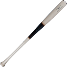 The Marucci M71 Pro Model Maple Wood Bat (MVE4M71-TAR) by Marucci features a light natural finish, a black and brown barrel gradient, printed text near the top, and offers hitters a balanced feel.