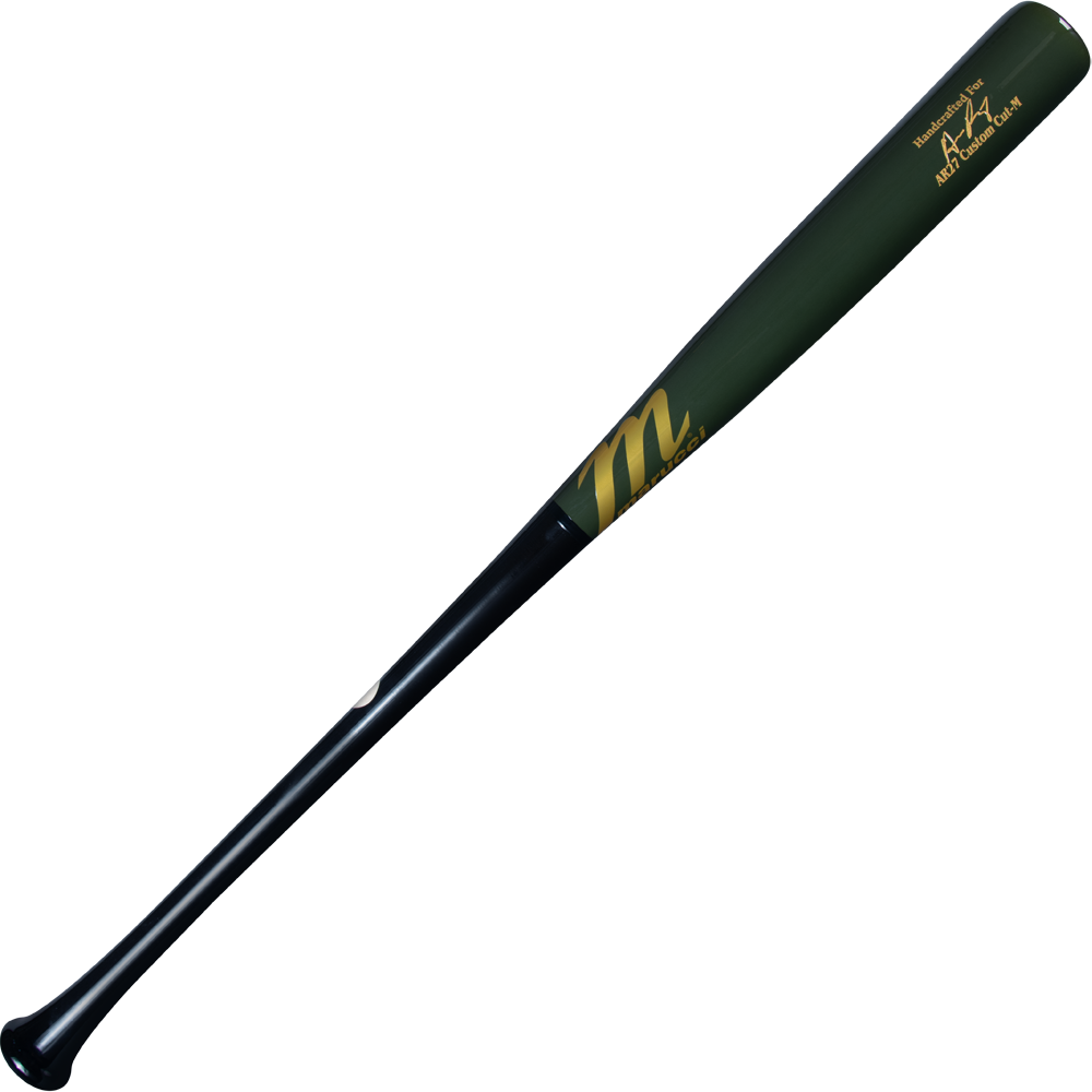 Marucci AR27 Austin Riley Pro Exclusive Maple Wood Bat: MVE4RILEY27-BK/SG