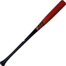 The Marucci TVT Trea Turner Pro Exclusive Maple Wood Bat (MVE4TVT-BK/BOR) features a brown barrel, black handle, stylized M logo, and TVT Pro Exclusive text. It is displayed at an angle on a plain background with additional markings near the barrel.