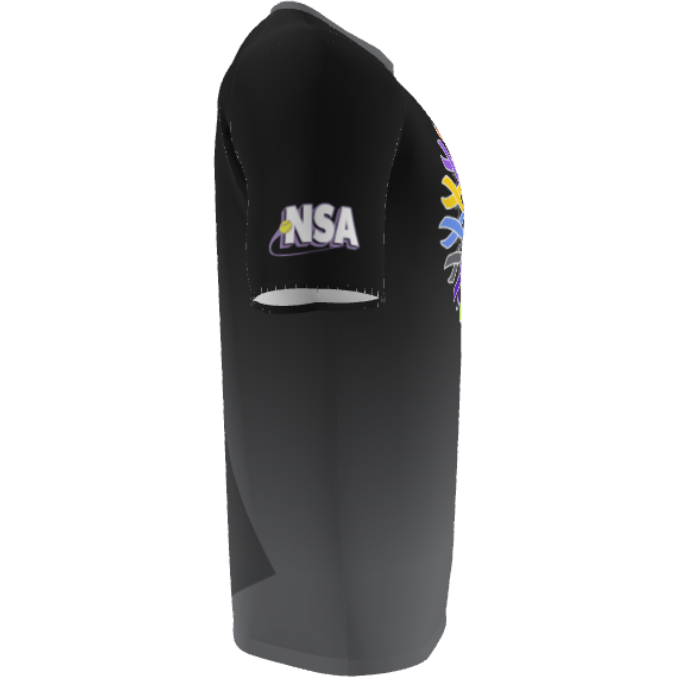 National Softball Association NSA Cancer Awareness Sublimated Short Sleeve Shirt