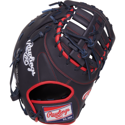 A Rawlings NXT 12.25" Baseball First Base Mitt (NXTDCTU-10N) from Rawlings is shown on a white background.