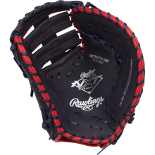 A Rawlings NXT 12.25" Baseball First Base Mitt (NXTDCTU-10N) rests on a white background.