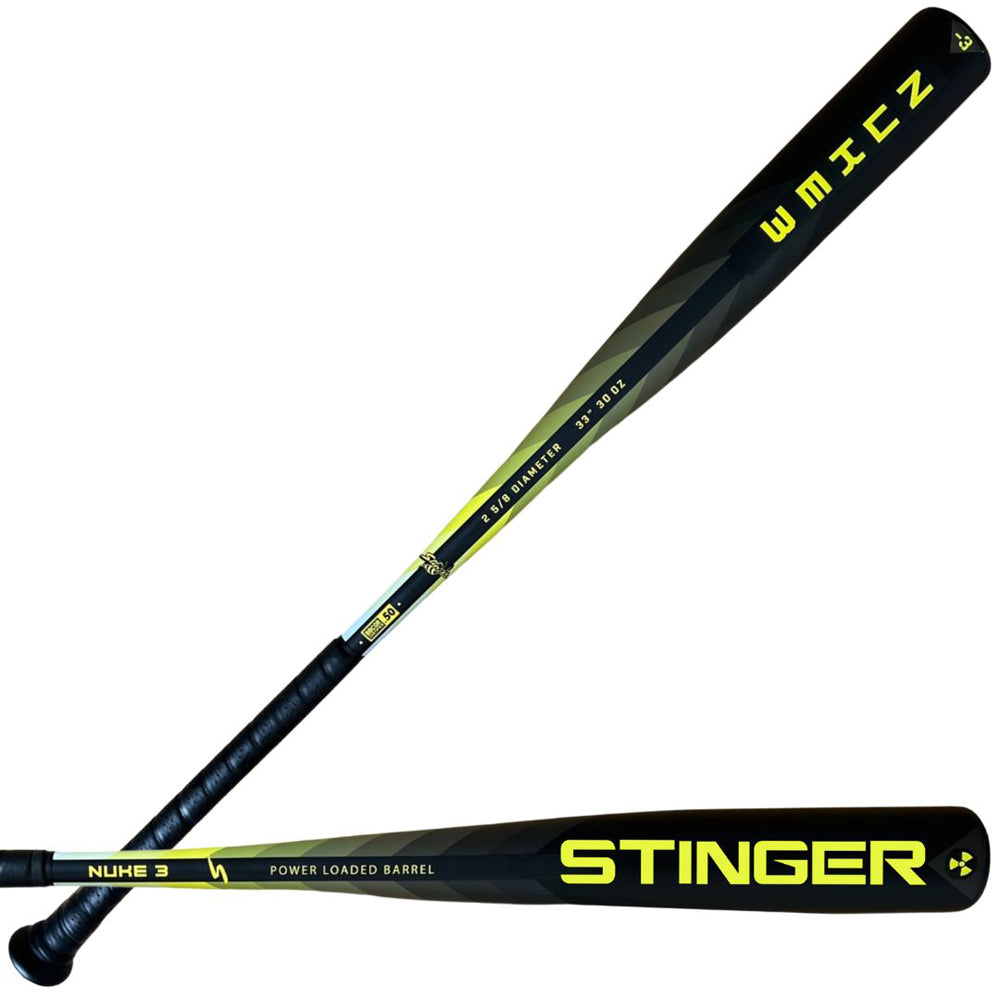 2024 Stinger NUKE 3 (-3) BBCOR Baseball Bat: NUKE3