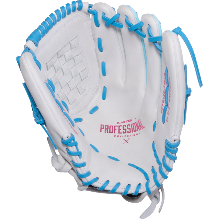 Easton Professional Collection Color Splash 12.5" Fastpitch Softball Glove: PCFP125-3WCBP