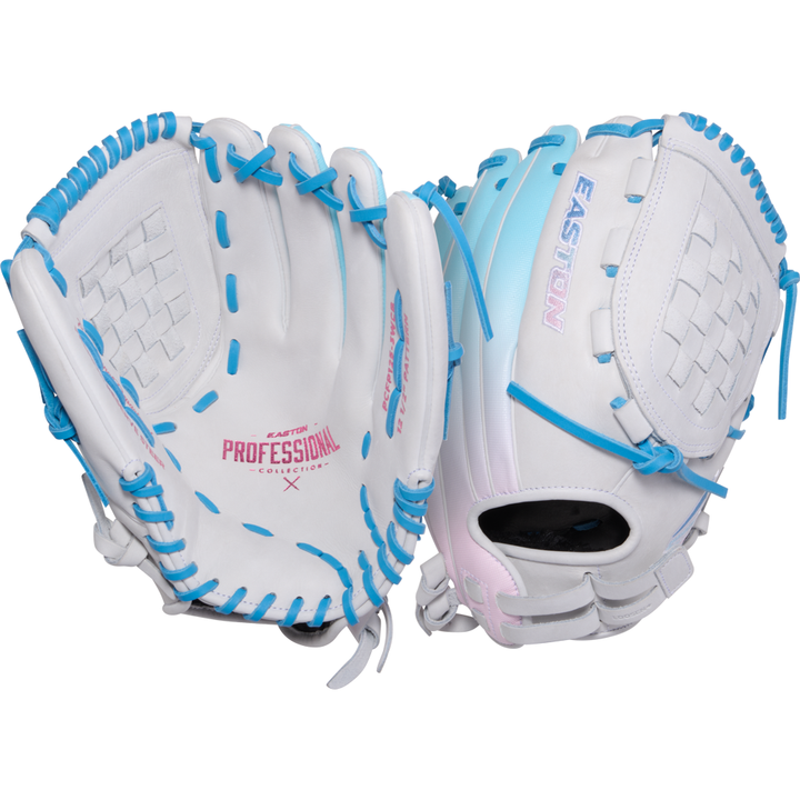 Easton Professional Collection Color Splash 12.5" Fastpitch Softball Glove: PCFP125-3WCBP