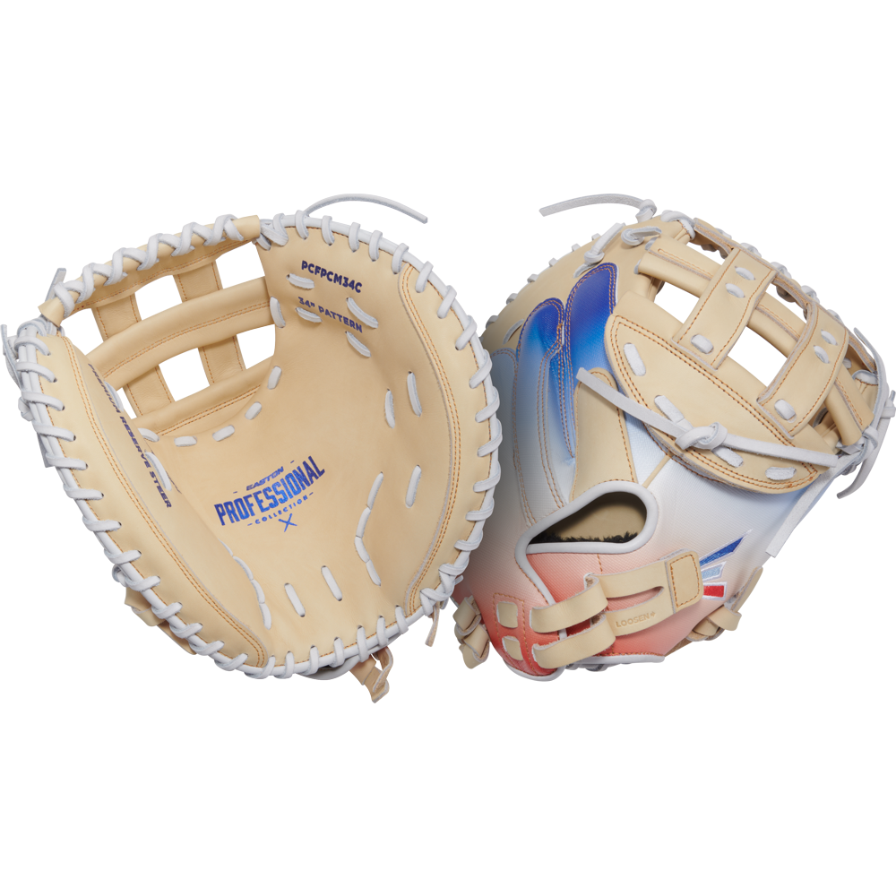 Easton Professional Collection Color Splash 34" Fastpitch Catcher's Mitt: PCFPCM34C