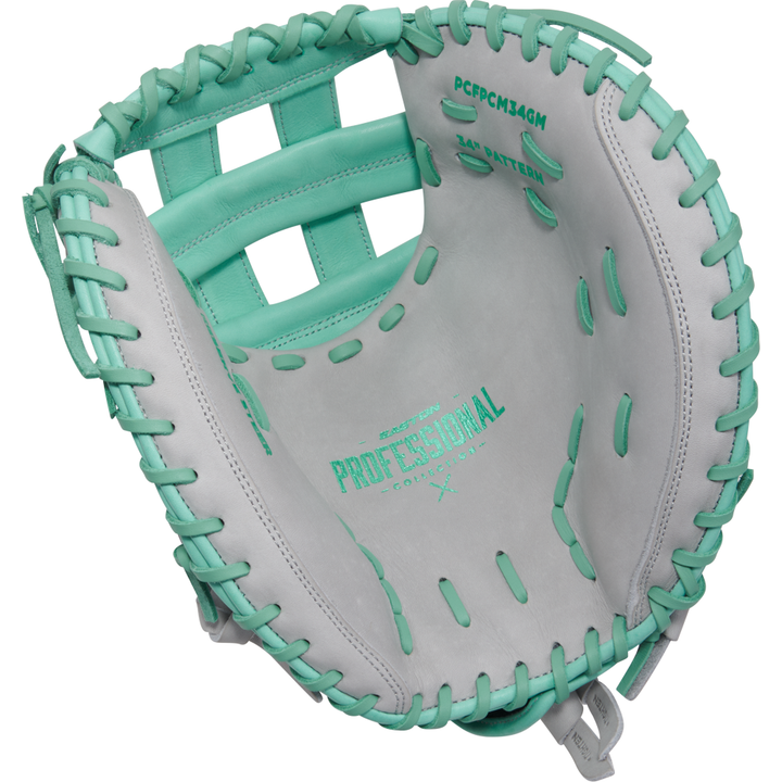 Easton Professional Collection Color Splash 34" Fastpitch Catcher's Mitt: PCFPCM34GM