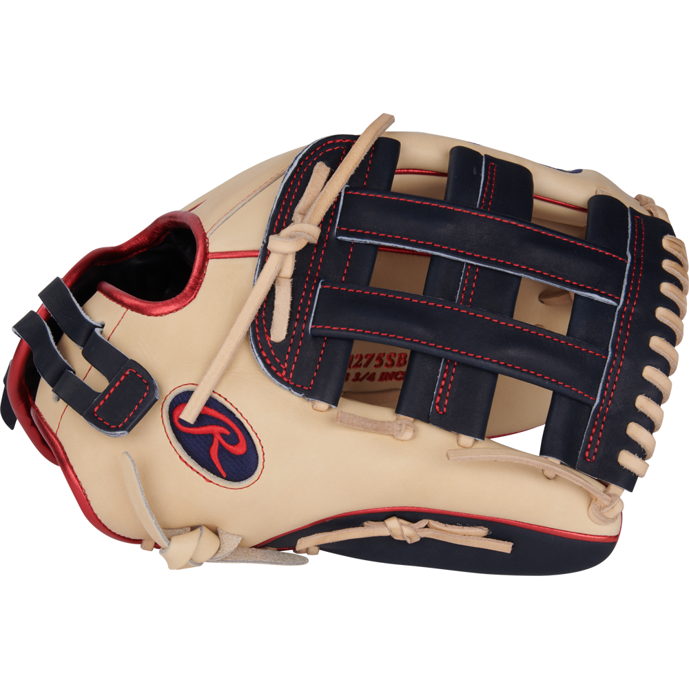 The Rawlings Heart of the Hide 12.75" Fastpitch Glove (PRO1275SB-6CN) is displayed on a white background.