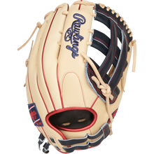 A Rawlings Heart of the Hide 12.75" Fastpitch Glove (PRO1275SB-6CN) is displayed on a white background.