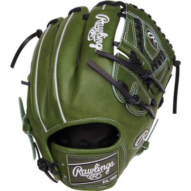 Rawlings Heart of the Hide 11.75" Military Green Baseball Glove: PRO205-30MG