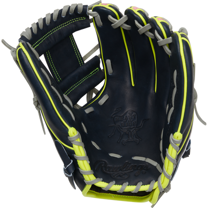 A Rawlings Heart of the Hide 11.75" Baseball Glove (PRO315-2NPY, RGGC November 2024) is displayed on a white background.