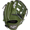 Rawlings Heart of the Hide 12.25" Military Green Baseball Glove: PROKB17MG