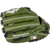 Rawlings Heart of the Hide 12.25" Military Green Baseball Glove: PROKB17MG
