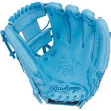 The Rawlings Heart of the Hide 11.5" Baseball Glove (PROR314-2CBCB) features premium leather, embossed branding on the palm, and detailed stitching for superior performance and style on the field.