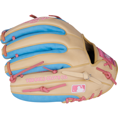 The Rawlings Heart of the Hide 11.5" Baseball Glove (PROR314-32CCB) is shown on a white background, designed for infield play with premium durability and top performance.