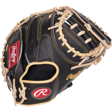 The Rawlings Heart of the Hide 34" Adley Rutschman Catcher's Mitt (PRORAR35) showcases a bold red logo.