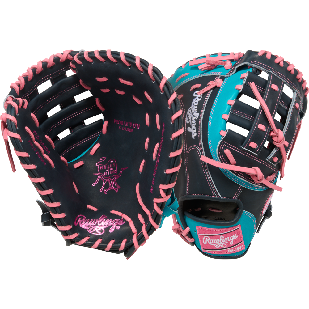 Rawlings Heart of the Hide 12.5" Baseball First Base Mitt: PRORFM18-17N