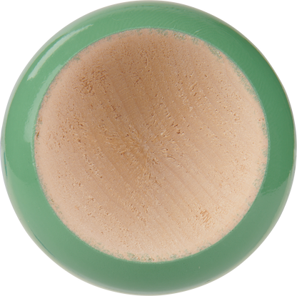 A top-down view of a can of tuna with the lid removed, showing packed light brown tuna inside a can with a green rim—lined up as neatly as baseballs awaiting a swing from the Rawlings Big Stick Elite Maple Wood Baseball Bat: RBSM271.