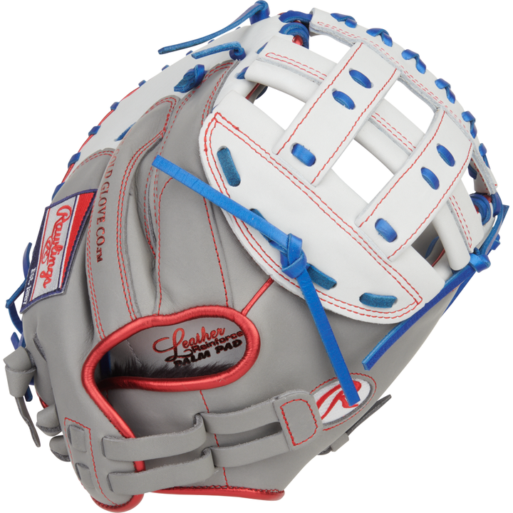 Rawlings Liberty Advanced 33" Fastpitch Catcher's Mitt: RLACM33FP-24GW