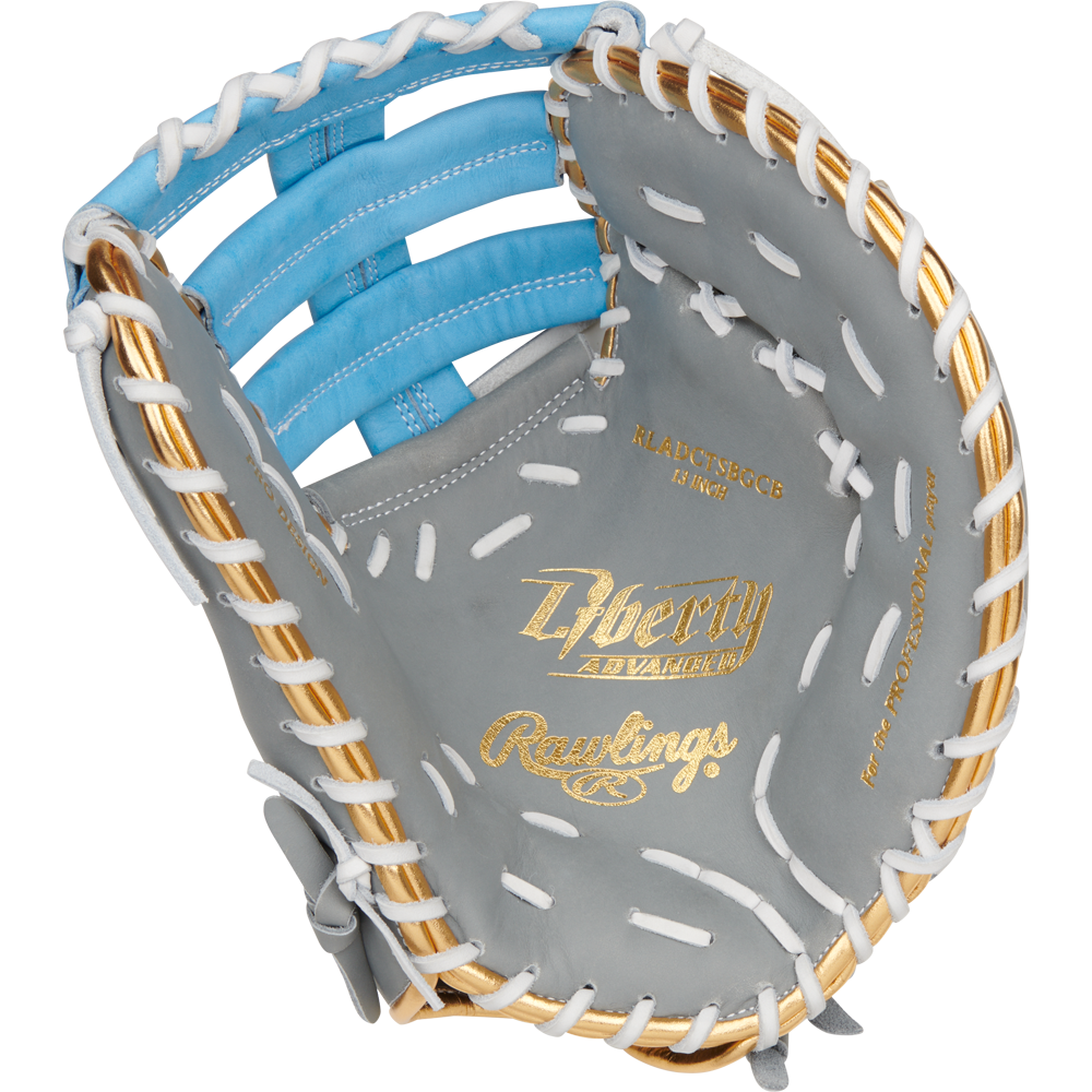 The Rawlings Liberty Advanced Color Sync 13" Fastpitch First Base Mitt (RLADCTSBGCB) offers great style and performance, making it perfect for players who want a top-tier glove.