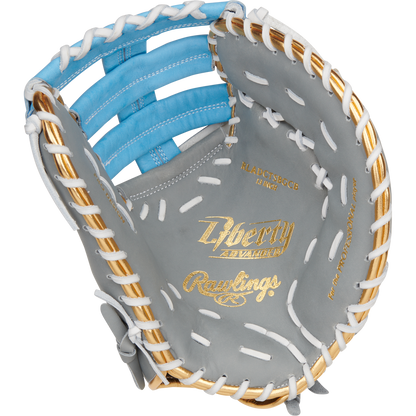 The Rawlings Liberty Advanced Color Sync 13" Fastpitch First Base Mitt (RLADCTSBGCB) offers great style and performance, making it perfect for players who want a top-tier glove.