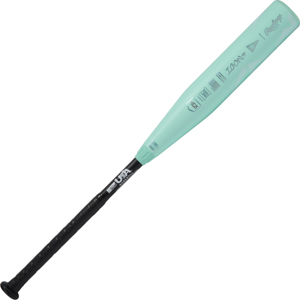 2026 Rawlings ICON (-10) 2 5/8" USA Baseball Bat: RUS6I10