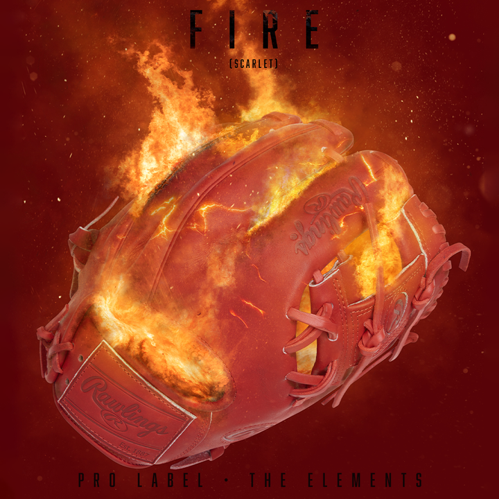 Rawlings Heart of the Hide Elements 2.0 FIRE 11.5" Baseball Glove: RPRO204-2S
