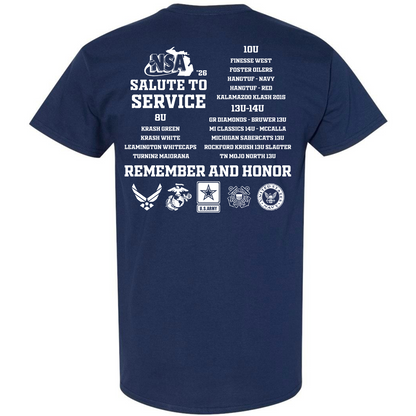 2026 NSA Salute to Service Fastpitch Tournament Shirt