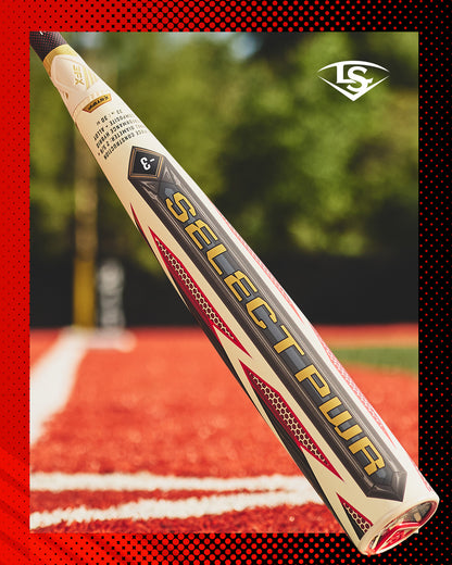2027 Louisville Slugger Select PWR (-3) BBCOR Baseball Bat: WBL4247010