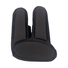 Black Markwort PalmGuard Sting Stopper Glove Insert (PAI101 / PYI101) with two finger pockets and a shock-absorbing padded palm area.
