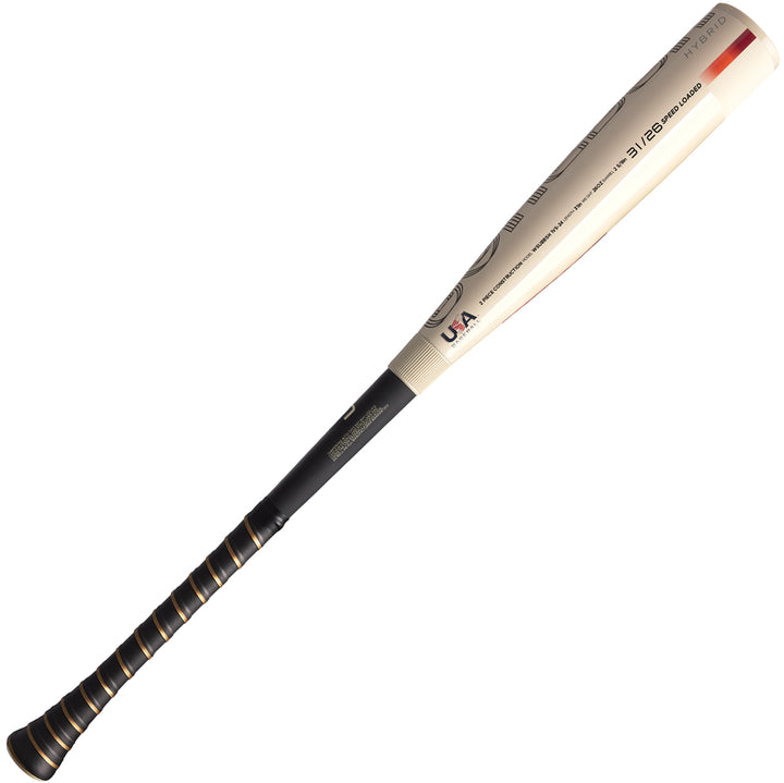 2024 Warstic Bonesaber Hybrid (-5) 2 5/8" USA Baseball Bat: MBBSH24UBWH5
