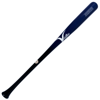 Navy blue Victus Julio Rodriguez JRODSHOW Pro Reserve Maple Wood Bat (VRWMJROD) with white branding and model text printed on the barrel.