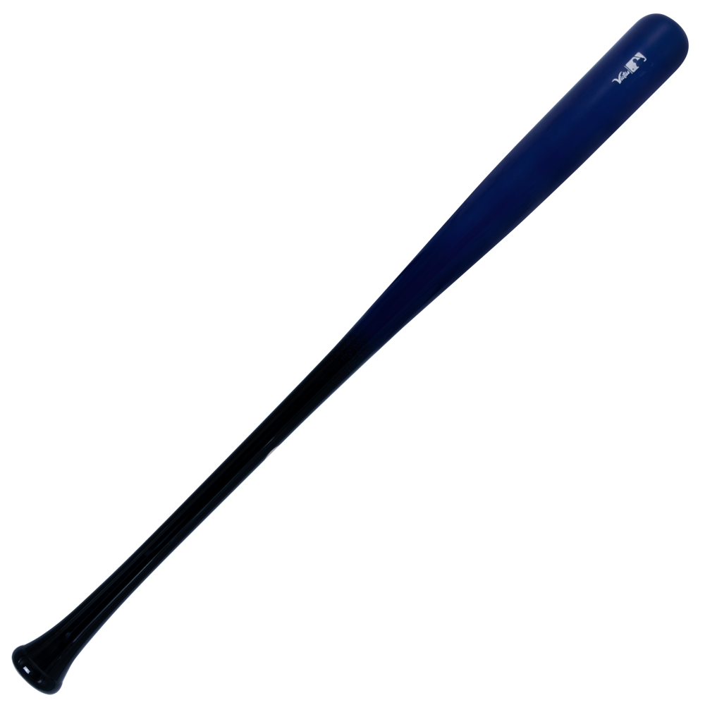 A dark blue Victus Julio Rodriguez JRODSHOW Pro Reserve Maple Wood Bat: VRWMJROD with an MLB logo near the barrel.