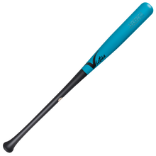 Victus Julio Rodriguez JRODSHOW Pro Reserve Maple Wood Bat (VRWMJROD) with a black handle and a bright blue barrel featuring a black logo.