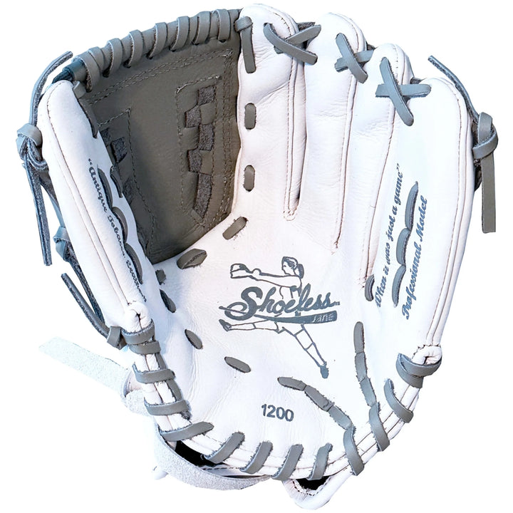 Shoeless Jane Double Play 12" Fastpitch Glove: W-GY-1200FPBW