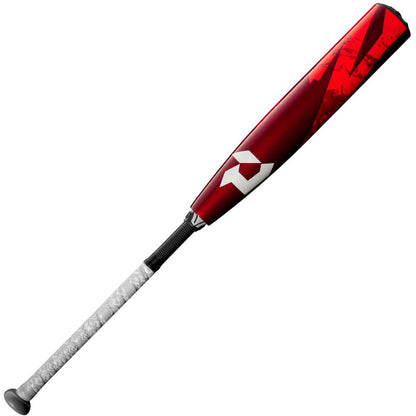 The 2024 DeMarini ZOA (-8) 2 3/4" USSSA Baseball Bat (WBD2467010, USED) combines advanced performance with standout red and silver style, featuring a Continuous Fiber Composite Barrel.