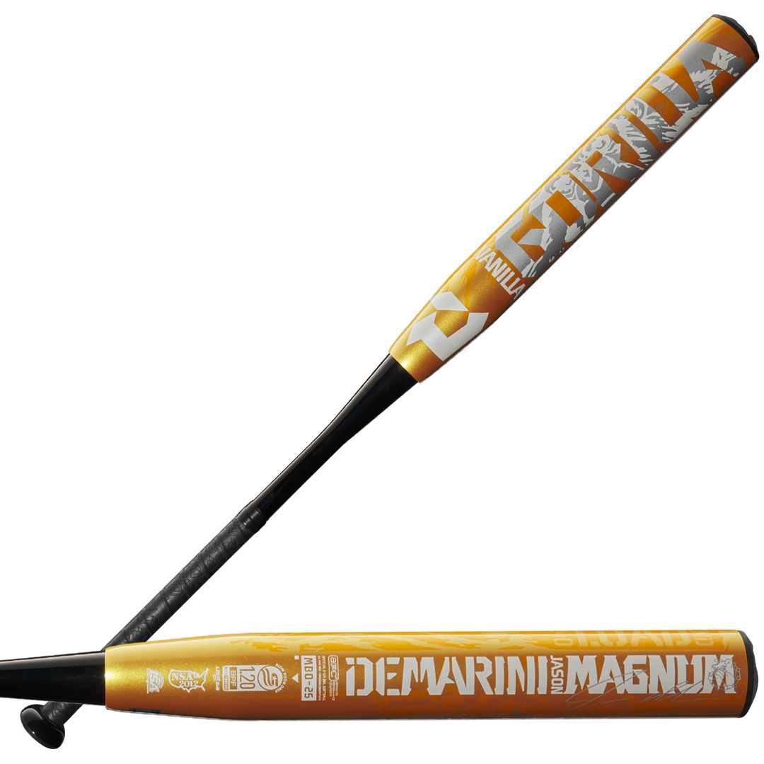 2025 DeMarini Jason Magnum Nautalai Gold Vanilla Gorilla 12.5" Endload NSA USSSA Slowpitch Softball Bat: WBD2513010